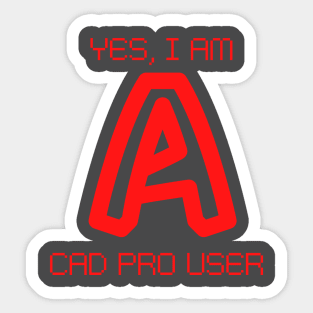 AUTOCAD PROFISSIONAL , NEW AUTOCAD DESIGN , T shirt Autocad design & CLEAN SIMPLE DESIGN AUTOCAD SHIRT Sticker